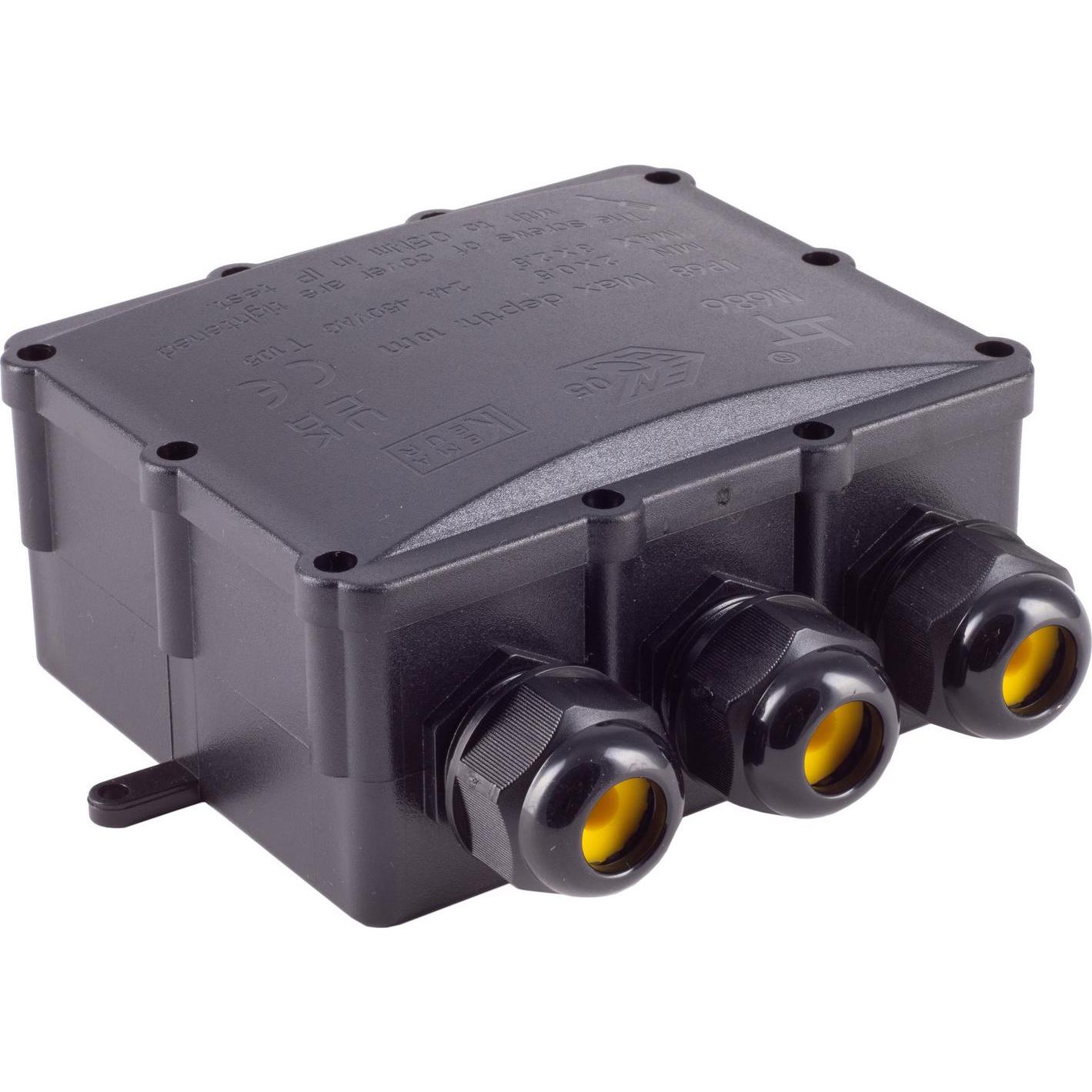 Shiverpeaks -BASIC-S--Netzwerk-Outdoor Kabelverbinder Box, IP68, 1x3 (0.15 m), Video Kabel