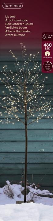 Produktbild Kaemingk Weihnachtsbaum 480 Led Licht