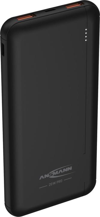 Image du produit Ansmann Banque d'énergie 10 000 mAh PB320PD USB-C marche/arrêt (10000 mAh, 20 W, 37 Wh)