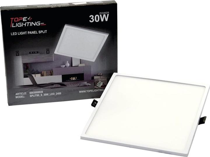 Topex LED PANEL SPLIT SQ 30W NW IP44 2400LM