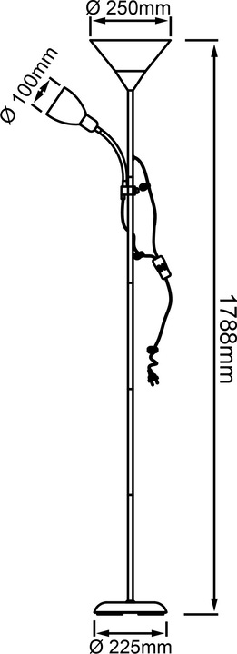 Produktbild Brilliant Spari (806 lm, E27)
