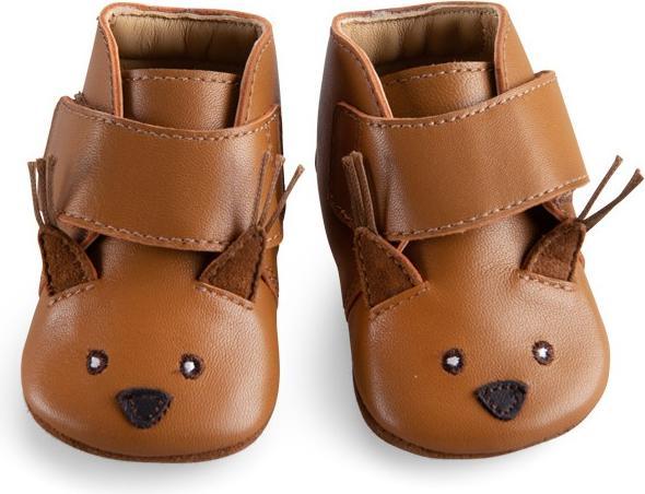 Produktbild Moulin Roty Lederschühchen Eichhörnchen camel Pomme des Bois 18/24 Monate (18, 19, 20, 21, 22, 23, 24)