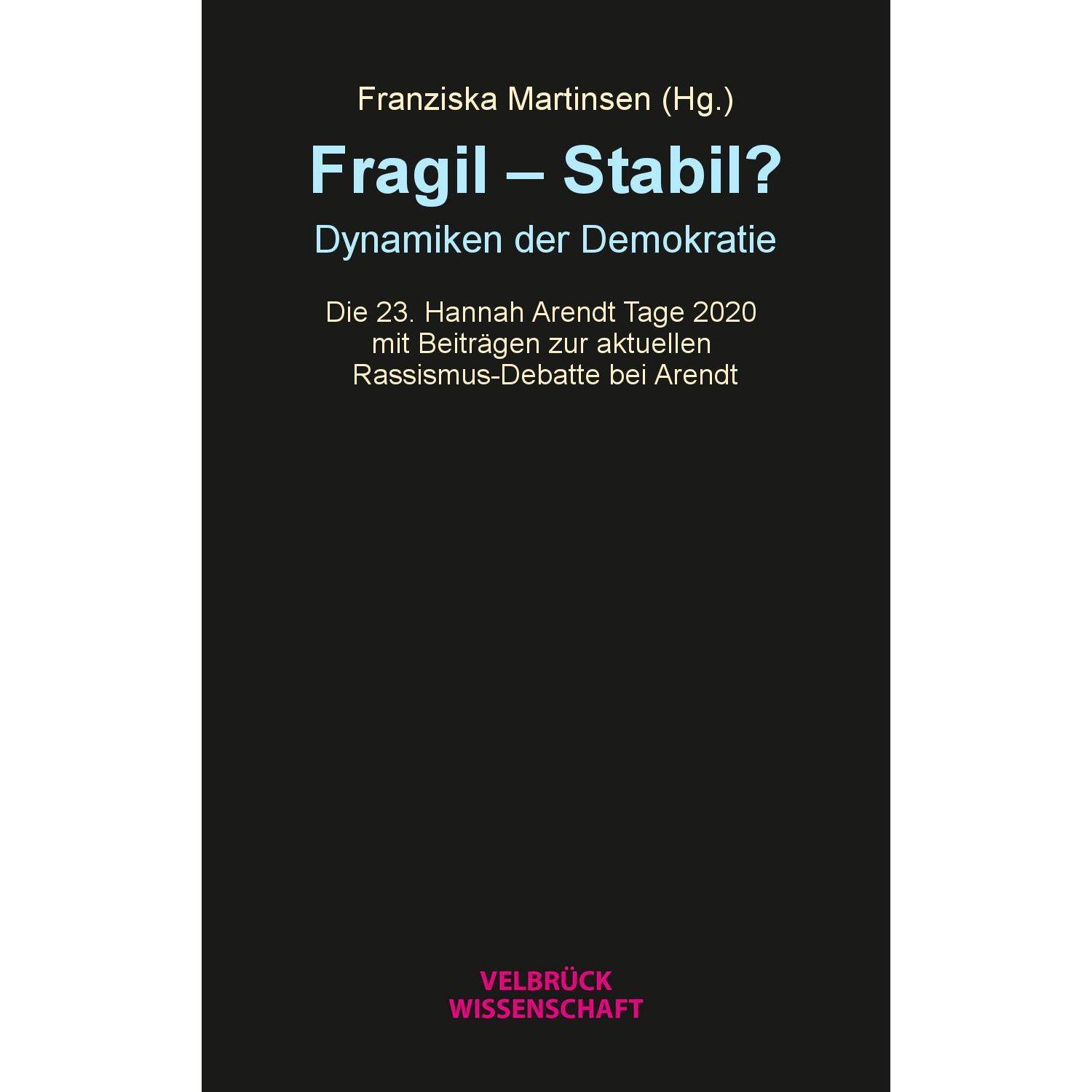 Thumbnail - Fragil - Stabil?, Fachbücher von Franziska Martinsen