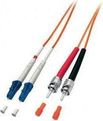 Produktbild equip LWL Patchkabel LC->ST Multimode Duplex OM4 vi (1 m)