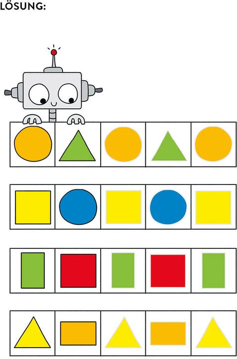Actual product image Mein bunter Lernspielblock – Kindergarten: Erkennen, Verbinden, Fehler finden (German, Sandy Thissen, 2022)