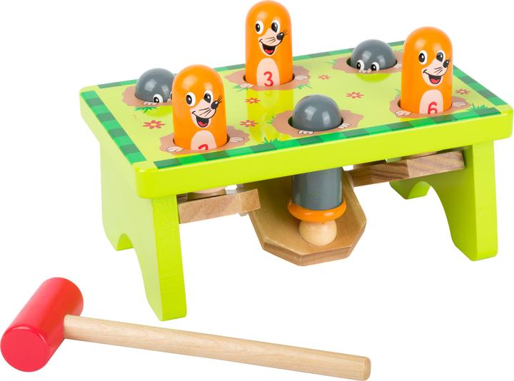 Actual product image small foot Knocking game Whack the Mole