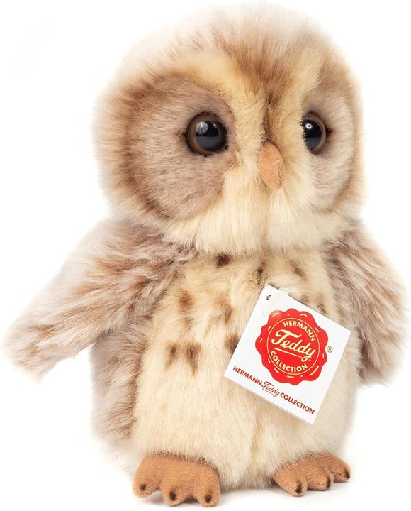 Teddy Hermann Owl light brown 16cm (16 cm)