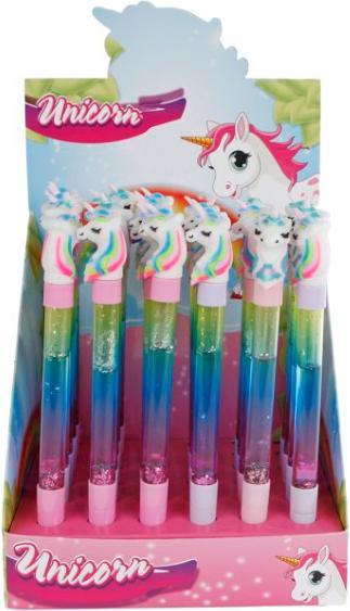 Actual product image Sombo Unicorn biros display