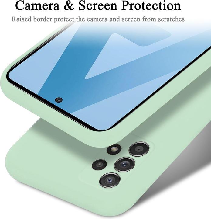 Productafbeelding Cadorabo TPU Liquid Silicone Case Cover (Samsung Galaxy A52)