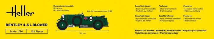 Nährwerte und Zutaten Heller Bentley Blower