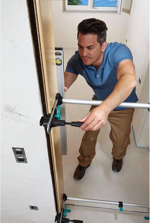 Image du produit wolfcraft 1 kit de montage de doublure de porte PRO 8 pcs. (1000 mm)