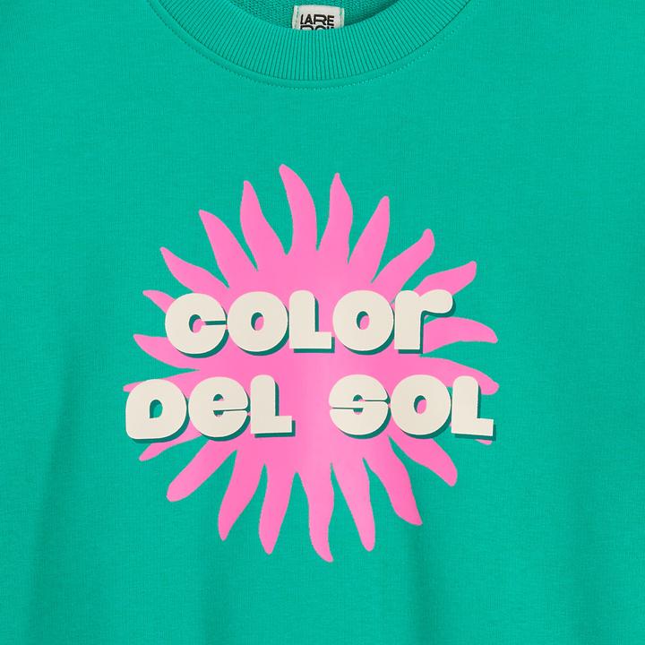 Produktbild La Redoute Collections Sweatshirt mit Aufdruck (152)