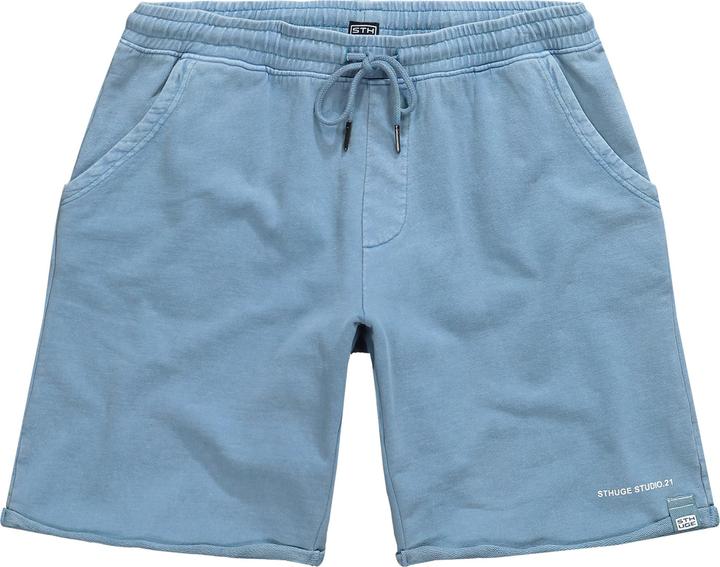 Image du produit Sthuge Bermuda en molleton à taille élastique, style vintage - jusqu'au 8 XL (6XL)