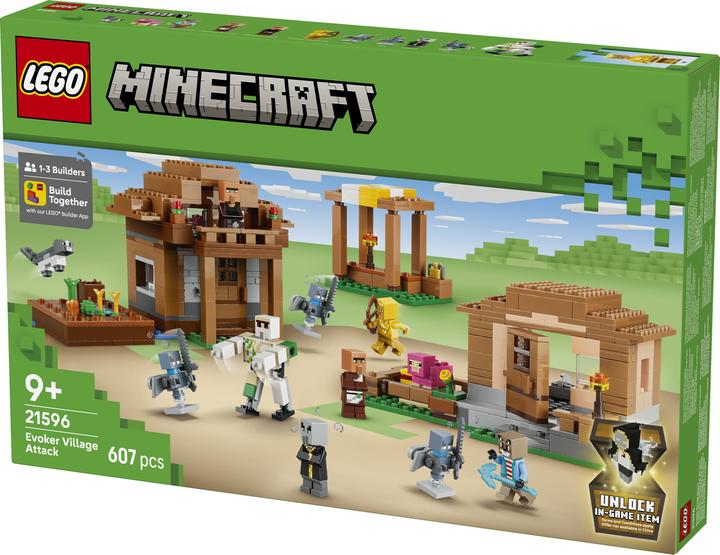 Produktbild LEGO Angriff des Magiers auf das Dorf (21596, LEGO Minecraft)