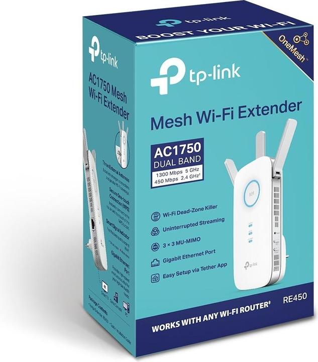 Image du produit TP-Link Re450 (1300 Mbit/s, 450 Mbit/s)