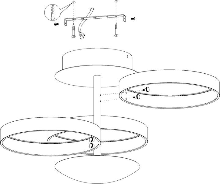 Image du produit EGLO Plafonnier à LED (4000 lm)