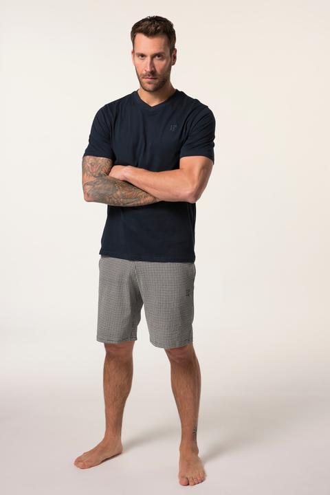 Actual product image JP1880 JP 1880 pyjamas, homewear, T-shirt, patterned shorts, up to 8 XL (6XL)