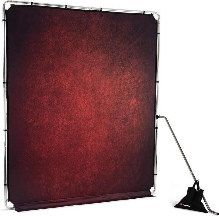 Immagine prodotto Manfrotto Ezy Frame Vintage 2 x 2.3m, Cremisi (200 cm, 230 cm)