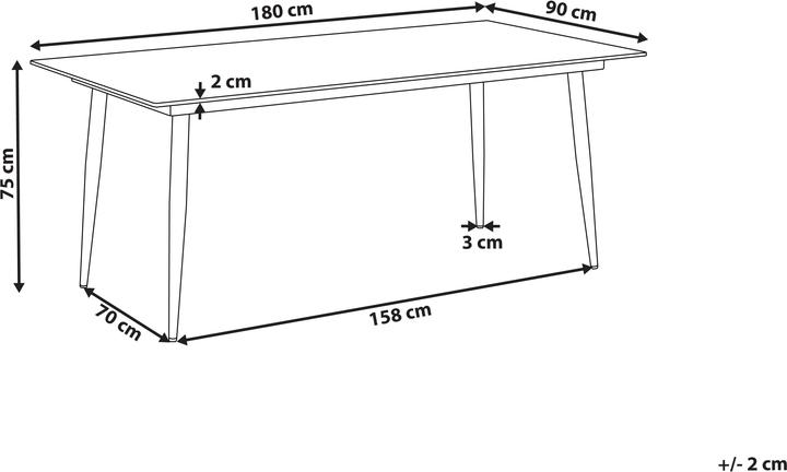 Actual product image Beliani Tolentino (90 cm)