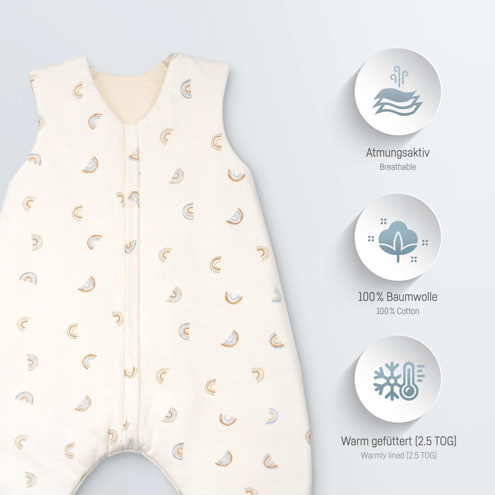 Thumbnail - Julius Zöllner, Babyschlafsack, Jersey Jumper, Little Bow (70 cm)