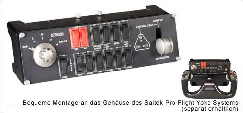 Actual product image Saitek Pro Flight Switch Panel, PC (PC)