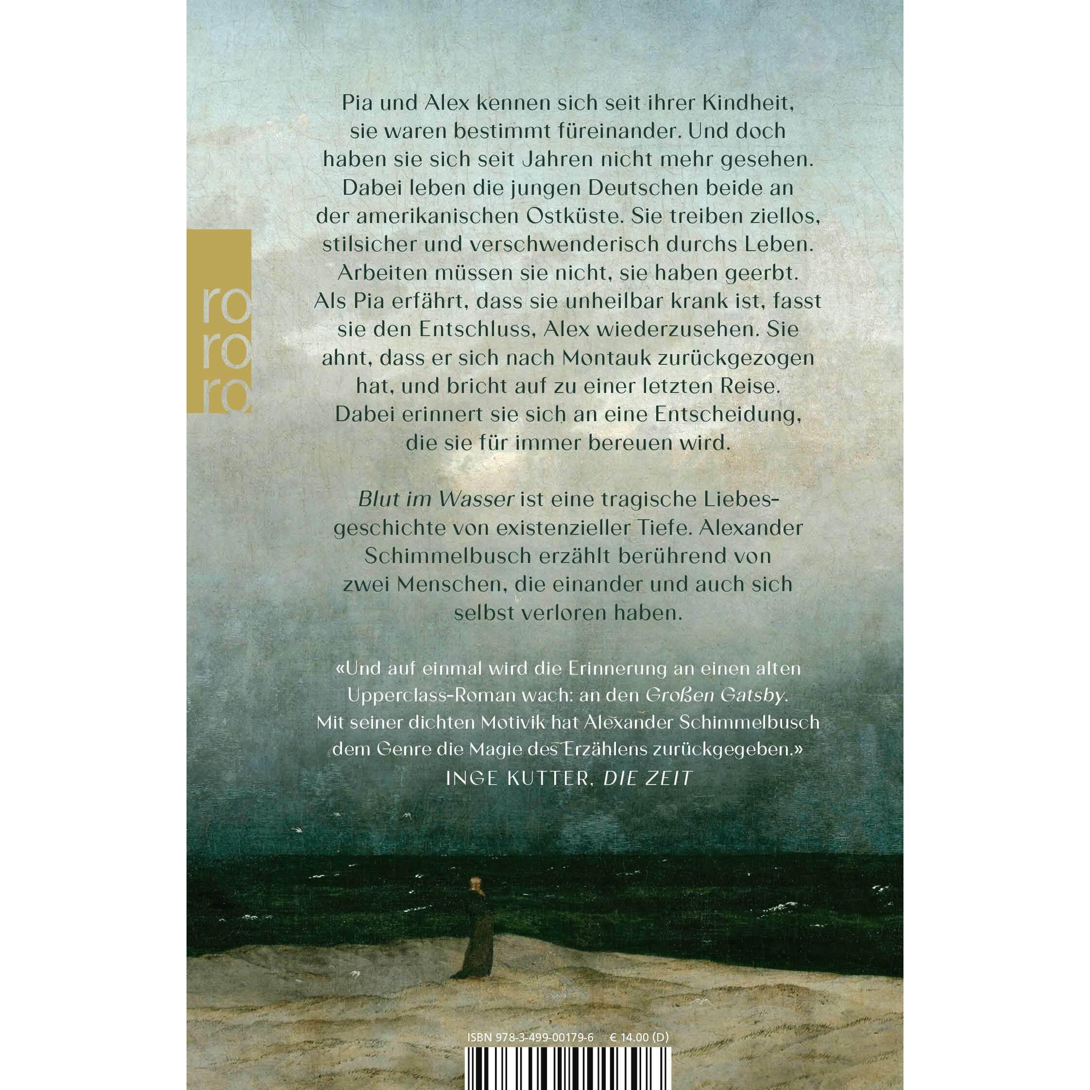 Thumbnail - Blut im Wasser, Belletristik von Alexander Schimmelbusch