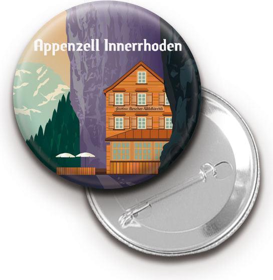 Image du produit S.wert Design Button Appenzell Innerrhoden Berggasthaus