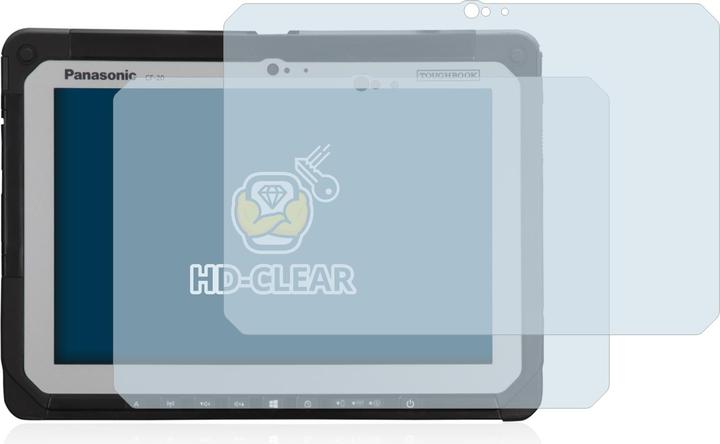 Actual product image BROTECT Screen Protector Clear (2 Piece, Toughbook CF-20)