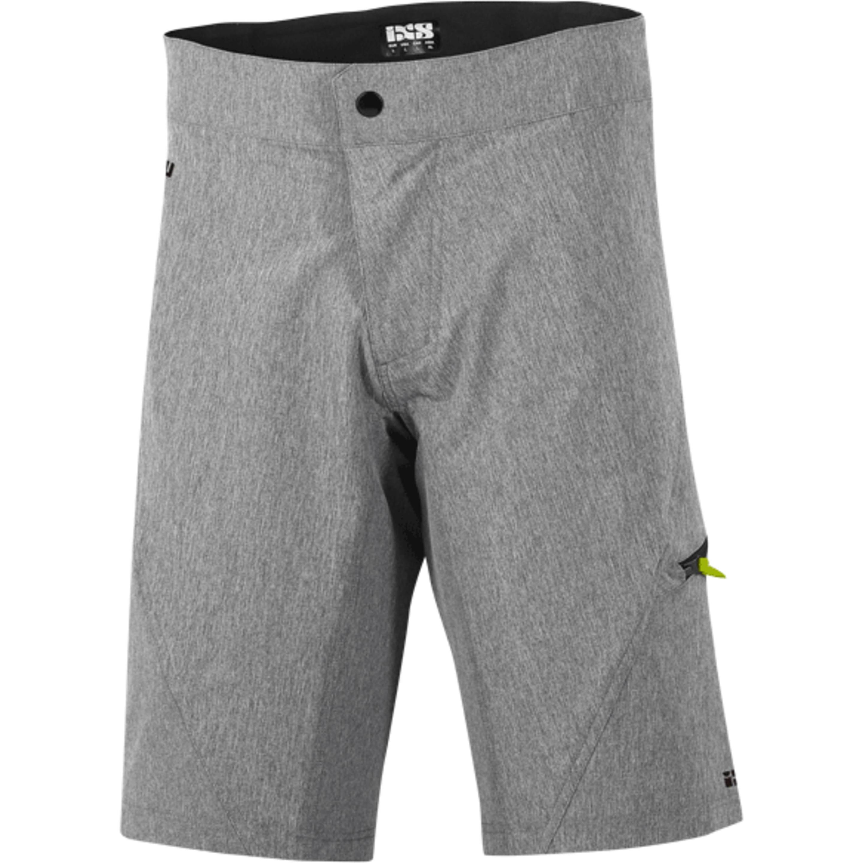 iXS, Herren, Velohosen, Flow (34, L), Grau, L, 34