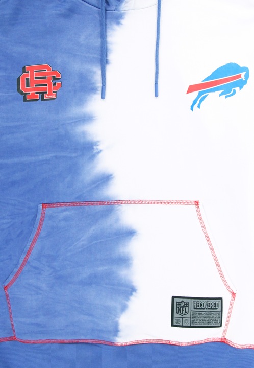Produktbild Recovered Re:covered Fleece Hoody - INK DYE Buffalo Bills - XXL (XXL)