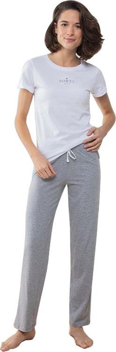 Actual product image Towel City Pyjama t-shirt and trousers set (M)