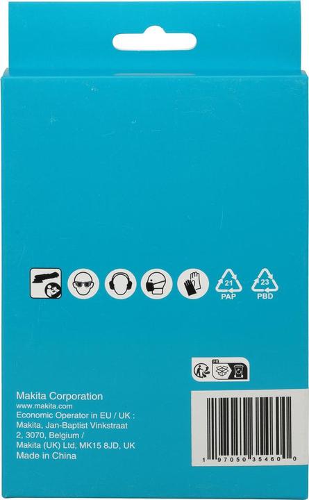 Actual product image Makita Netzschleifmittel 100x150 mm A120 - D (120)