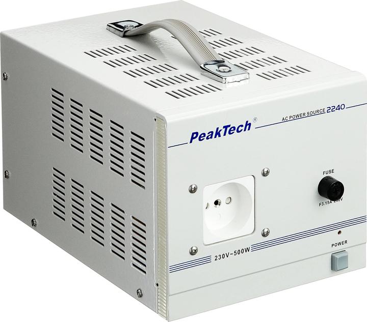 Actual product image Peaktech P 2240 Isolating transformer