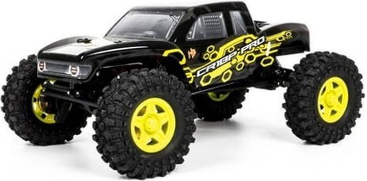 Produktbild Absima Hobby Plus CR18P EVO PRO JUICED Gelb Brushless 1:18 RC Modellauto Elektro Truggy
