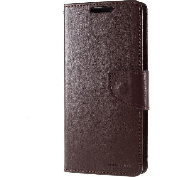 Thumbnail - Goospery Bravo Diary Series (Samsung Galaxy Note 10), Smartphone Hülle, Braun