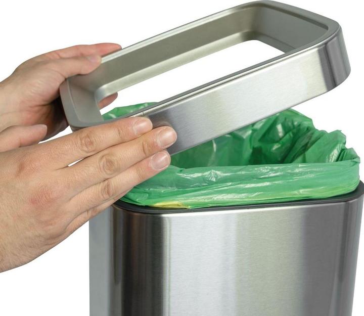 Produktbild Maul Abfallbehälter MAULprime 30l Edelstahl offen (30 l)