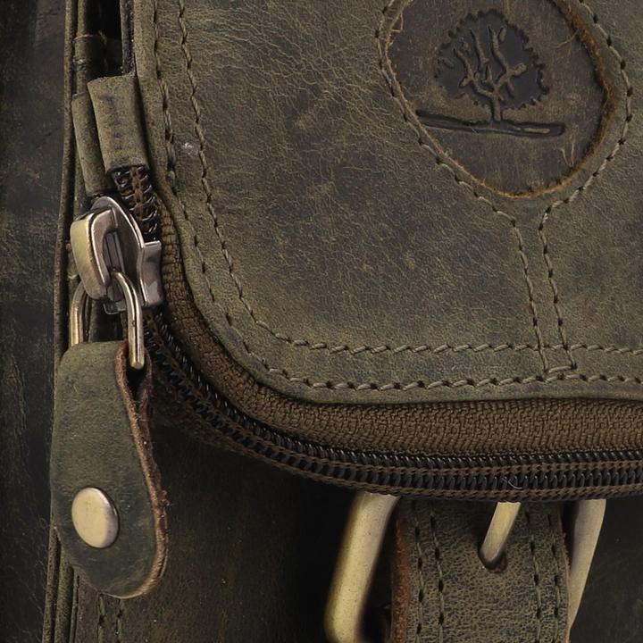 Produktbild Greenburry Vintage Gürteltasche Leder 13.5 cm