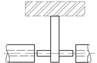 Actual product image Werkstarck Cabinet tube center bearing