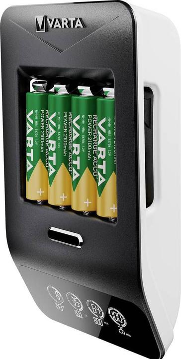 Image du produit Varta Chargeur LCD ultra rapide+. (1 pcs, AA, Piles rechargeables + chargeur)