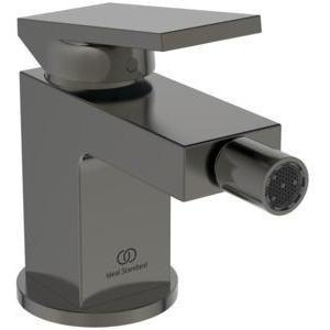 Ideal Standard, Rubinetto per bidet, IDS Einhebel-Bidetarmatur EXTRA mit Ablaufgarnitur magnetic grey