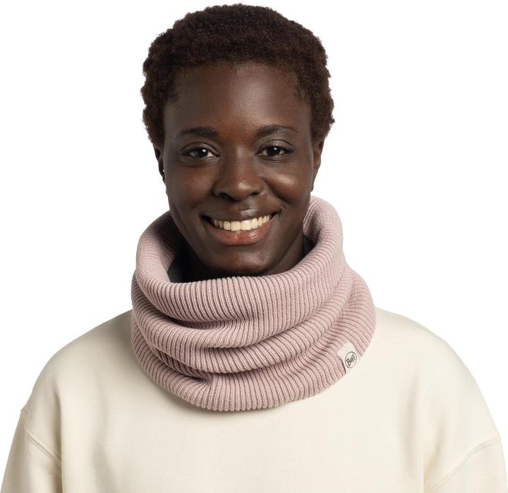 Actual product image Buff Renvi Strick- und Fleece-Halswärmer Bandana Rosenholz