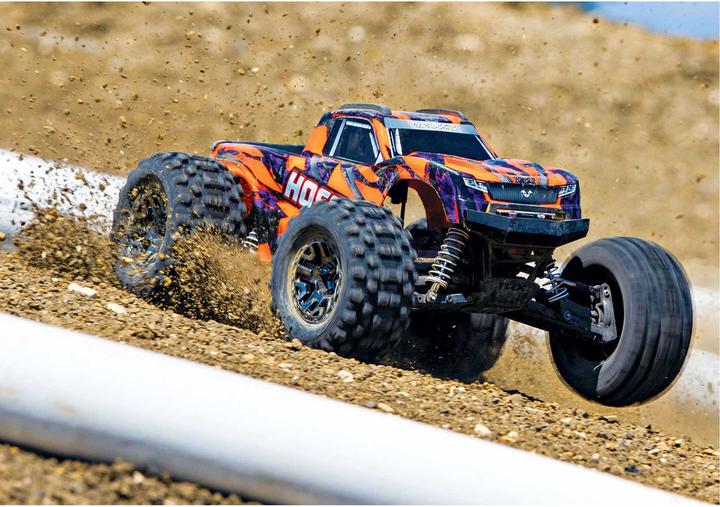 Produktbild Traxxas Hoss Elektro Brushless Monster Truck 4WD 1:10 RTR orange (RTR Ready-to-Run)
