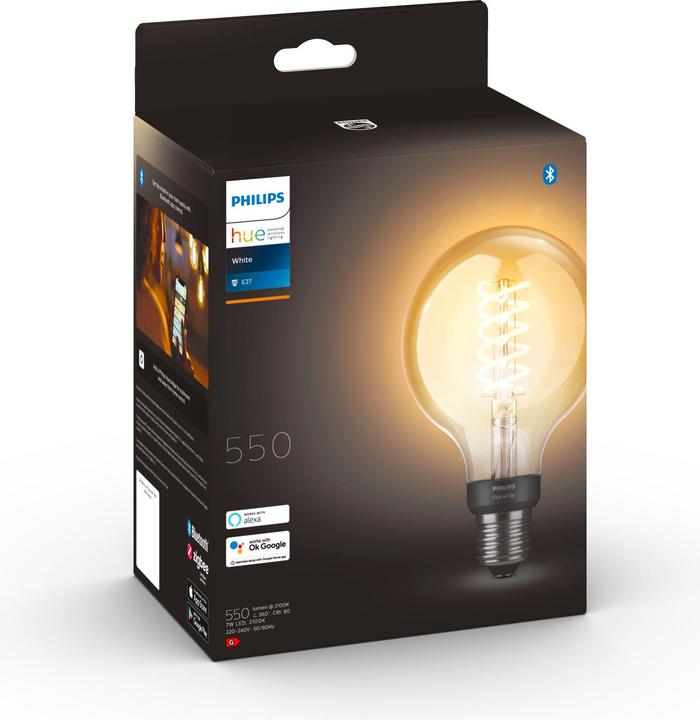 Actual product image Philips Hue White BT (E27, 550 lm, 1x)