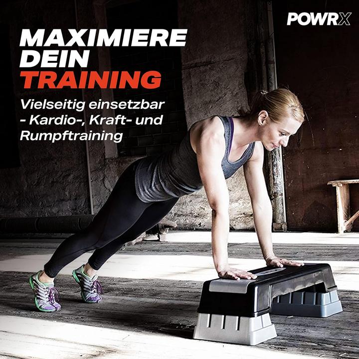 Produktbild Powrx Steppbrett Grau
