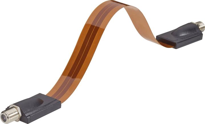 Image du produit Renkforce Câble plat SAT 0.3 m, cuivre (Câble satellite)