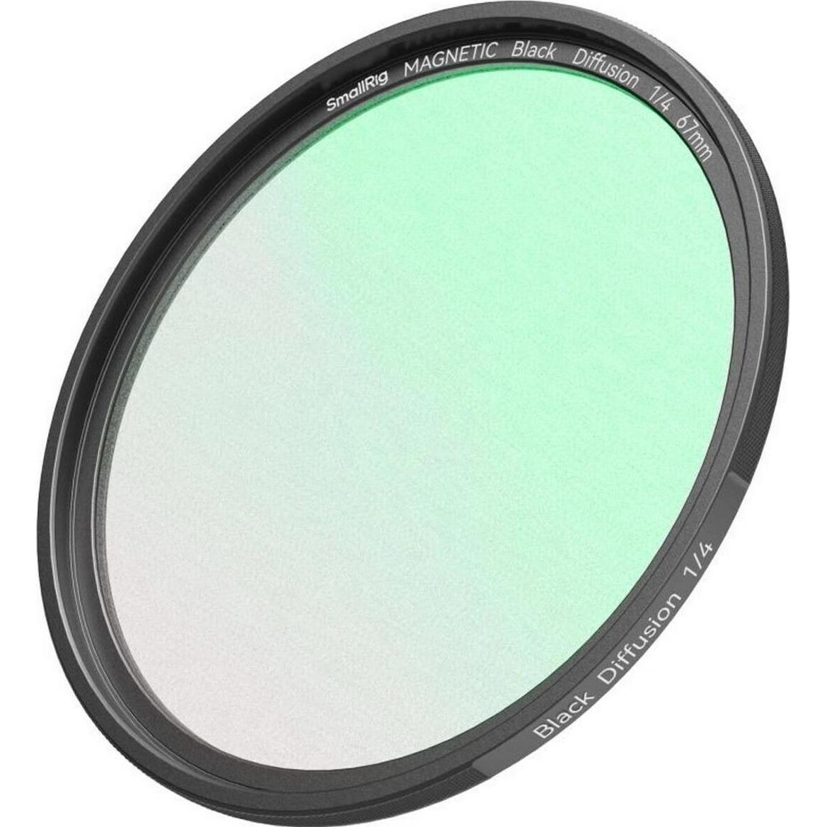 Thumbnail - SmallRig Aufsteckbarer 1/4 Schwarzer Nebelfilter (67mm), Video Zubehör, Schwarz