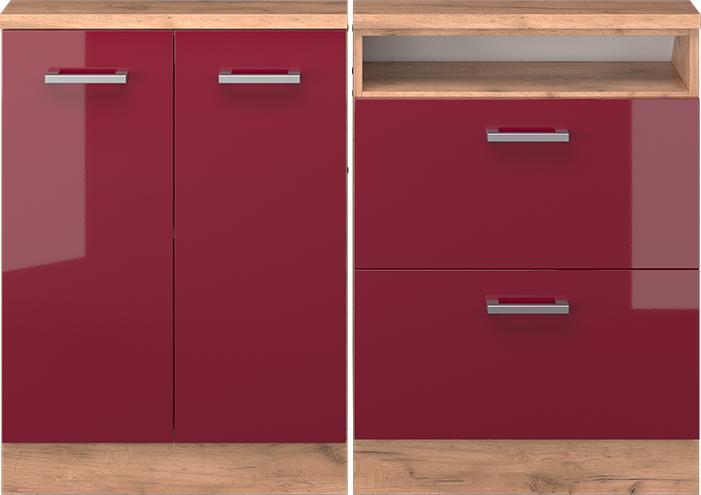 Produktbild Vicco Küchenschrank für Dachschrägen R-Line (120 x 46 x 81.60 cm)