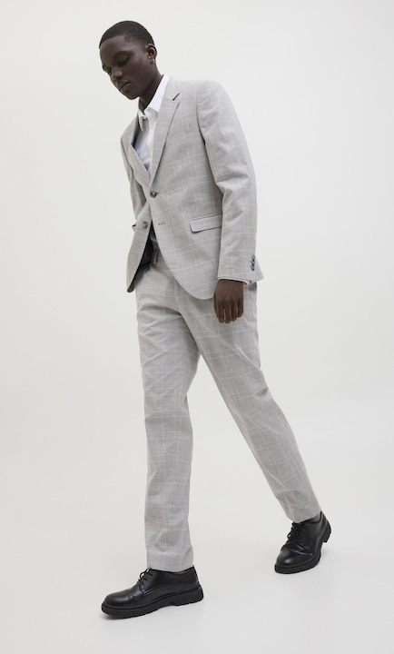 Actual product image Jack & Jones JPRRIVIERA Slim Fit Anzug Einreihiger Blazer und Hose (48)
