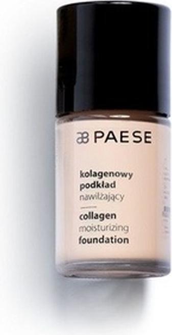 Actual product image Paese Collagen Moisturising Foundation kolagenowy podkład nawilżający 300C Porcelain 30ml