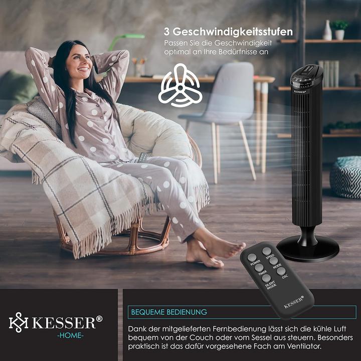 Produktbild Kesser Turmventilator (51.50 dB)